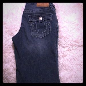 True Religion Boys Jean Shorts Size 14